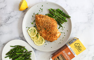 Almond Biscuit Crusted Chicken