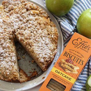 Irish Apple Cake with an Oatcake Streusel