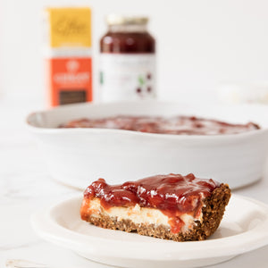 Cherry Ginger Cheesecake