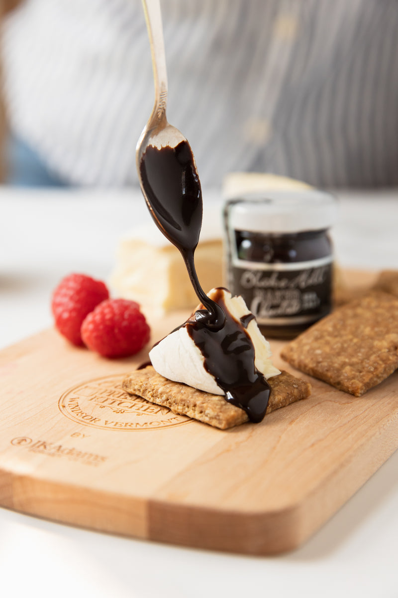 Hazelnut Biscuit, Triple Crème & Blake Hill Naked Chocolate