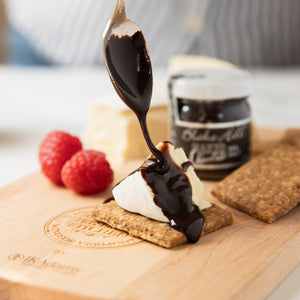 Hazelnut Biscuit, Triple Crème & Blake Hill Naked Chocolate