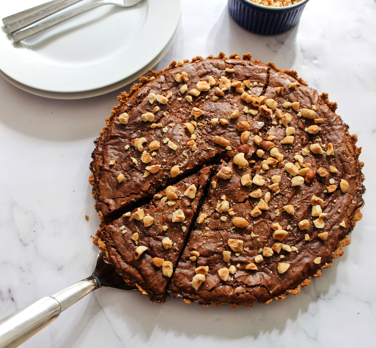 Chocolate Hazelnut Tart