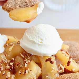 Oatcake Biscuit Apple Pie Nachos