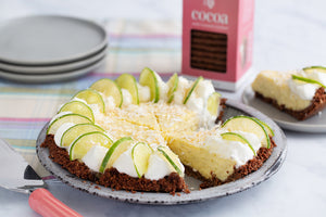 America’s Test Kitchen Key Lime Pie with Effie’s Cocoa Biscuit Crust