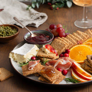 Winter Oatcake, Hazelnut & Gruyère Biscuit Board