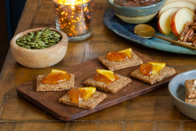 Walnut Biscuits & Marmalade