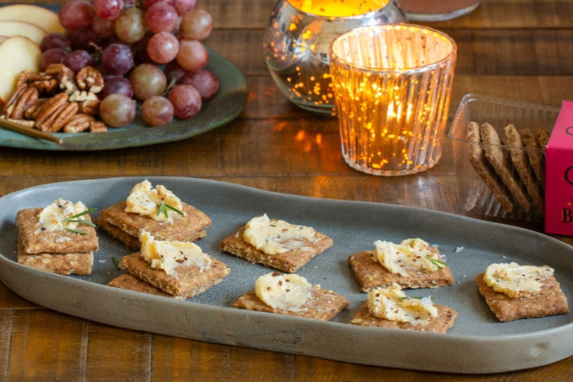 Walnut Biscuits & Triple Cream Brie