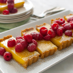 Lemon Tart in a Corn Biscuit Crust