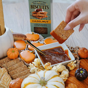 Hazelnut Biscuit & Spiced Apple Butter