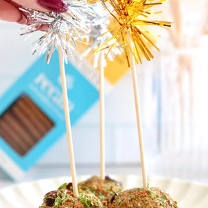 Goat Cheese Truffles with Pecan Biscuits