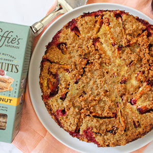 Hazelnut Plum Tart