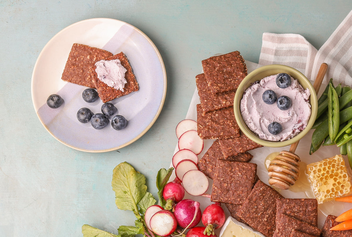 Blueberry Goat Cheese Spread