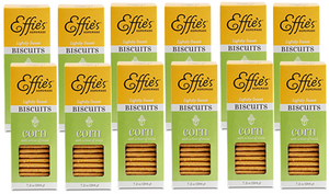 Effie's Homemade Corn Biscuit 12 Pack