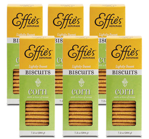 Effie's Homemade Corn Biscuit 6 Pack