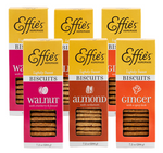 New Flavor 6 Pack featuring 2 each of Walnut, Almond and Ginger Biscuits